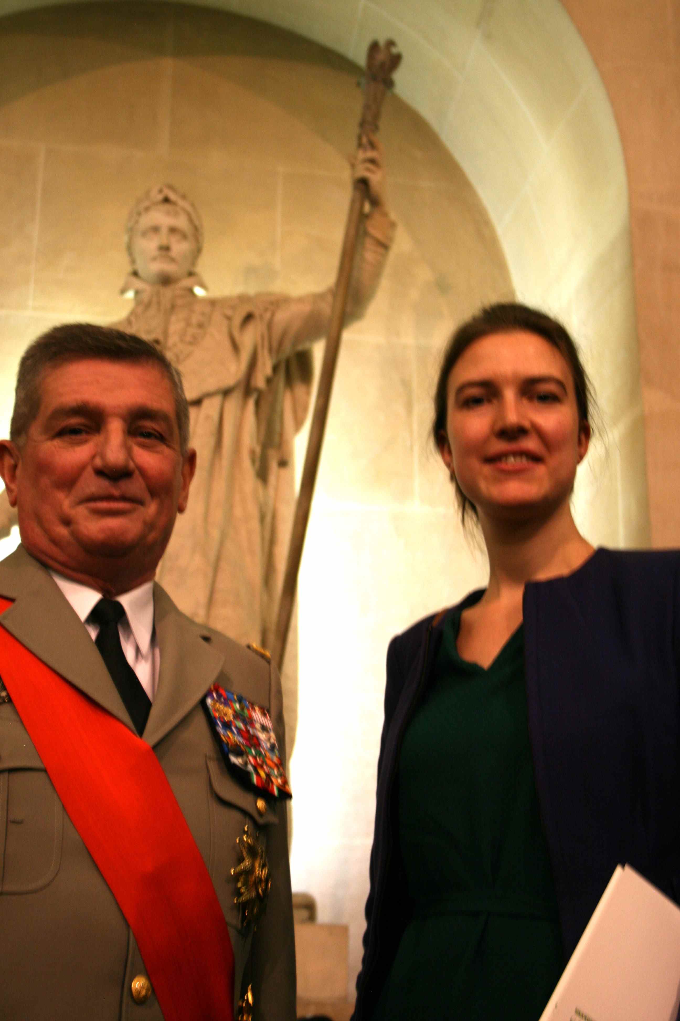 Benoît Puga, Grand Chancelier de la Légion d'Honneur et Florence Remy