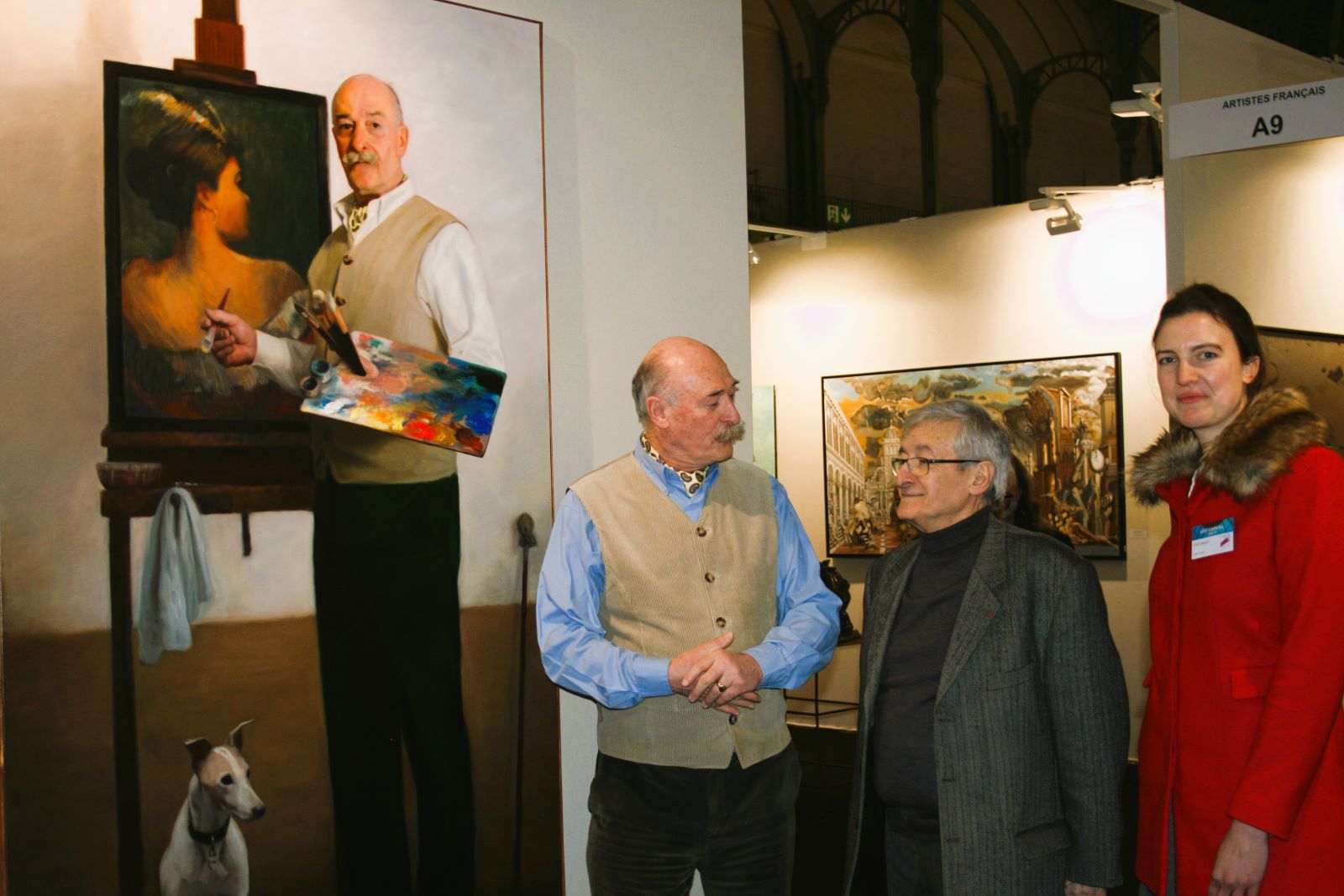 Florence Remy with Arnaud de Mézerac and Jean-Marie Zacchi