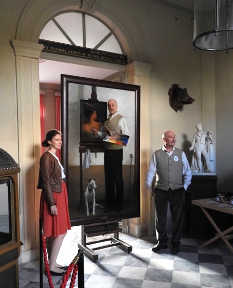 Florence Remy and Arnaud de Mézerac at the Château de Canon