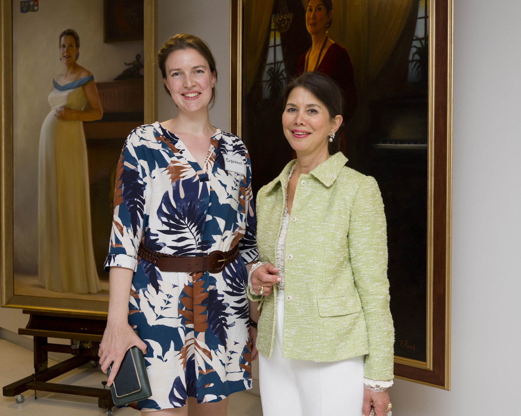 Florence Remy with Princess Sophie Galitzine ©DominiqueMaitre