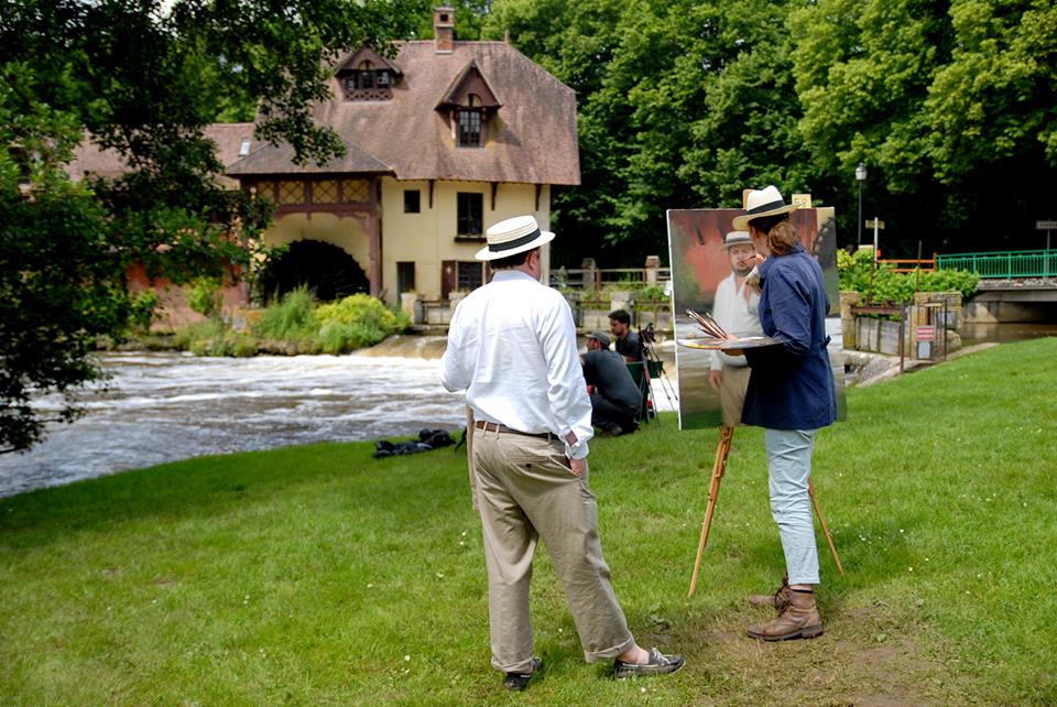 Florence Remy durant le concours de Fourges